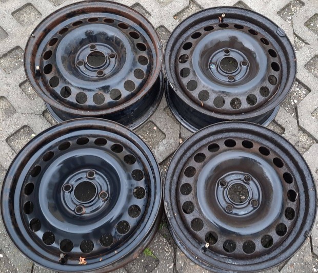 4x100 Opel Eredeti Lemezfelni 15"