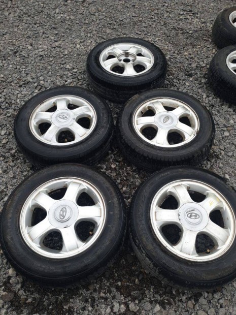 4x100 R14 Hyundai Kia gyri alufelni gernitra 5db!