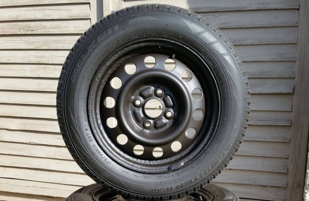 4x100 R14 Toyota felni újszerű téli gumival 175/65 Suzuki Hyundai Kia