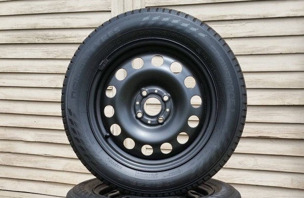 4x100 R15 Felni jszer tli gumival 175/65 Honda Mini