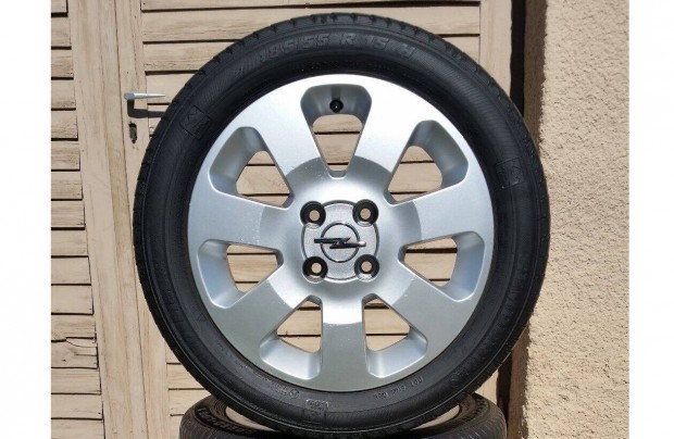 4x100 R15 Opel Alufelni nagyon jó gumival 185/55 Astra Corsa Daewoo