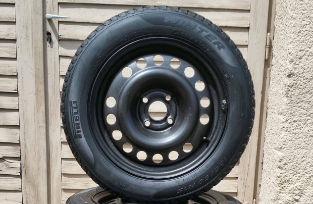 4x100 R15 Opel Felni nagyon jó téli gumival 185/60 Meriva Astra Corsa