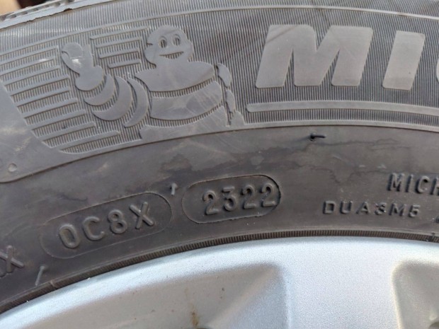 4x100 R15 alufelni 185/65R15 tli gumikkal