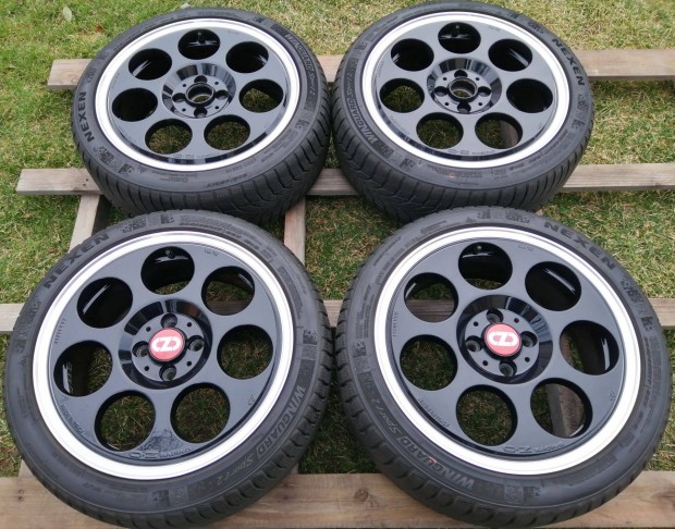 4x100 R17 Mazda MX5 felni 205/45 R17 205/45R17 Tpms téli gumi eladó!