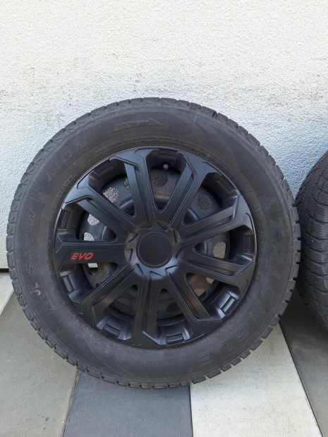4x100 Suzuki lemezfelni+téligumi dísztárcsával Ignis Swift Splash