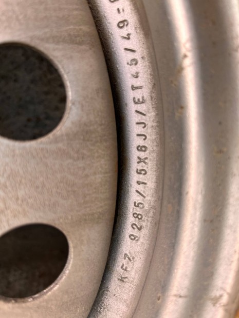 4x100 Toyota lemezfelni 15