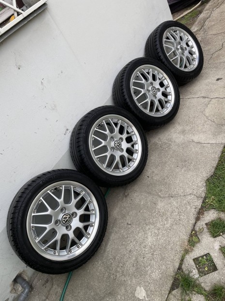 4x100 Vw Gyari gti bbs rs r15 195/45 continental 