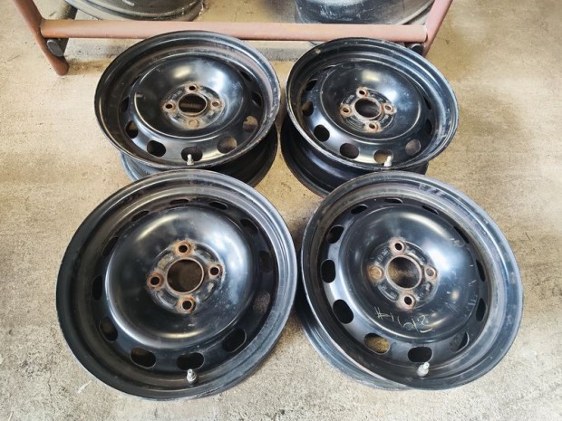 4x108 15" Ford Fiesta Acélfelni +TPMS Lemez Felni 90Garage #1613