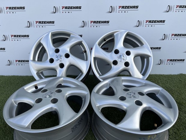4x108 15" Peugeot gyári alufelni 6Jx15h2 ET28