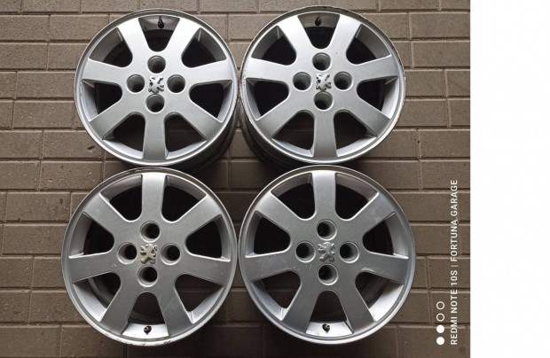 4x108 16" Peugeot haszn�lt alufelni garnit�ra