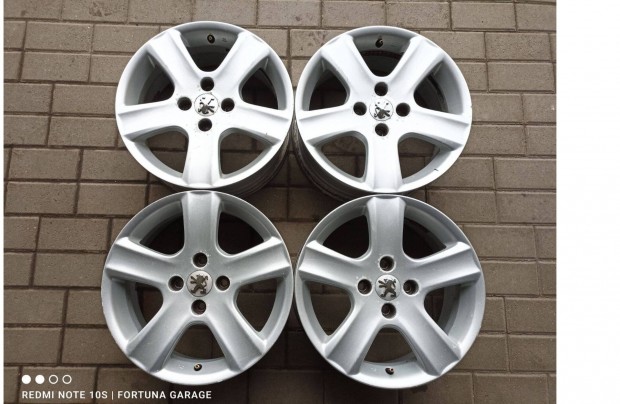 4x108 16" Peugeot haszn�lt alufelni garnit�ra