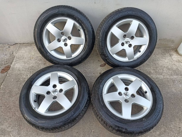 4x108 Peugeot Alufelni 2 ves Nyrigumival vagy gumi nlkl 185/60 R15