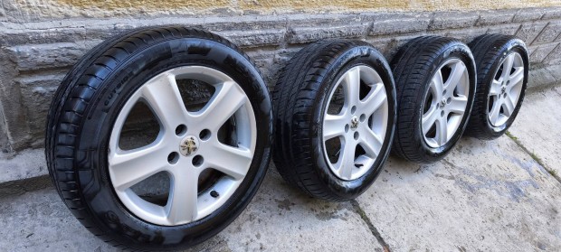 4x108 peugeot alufelni 205/55 r16 nyri gumival