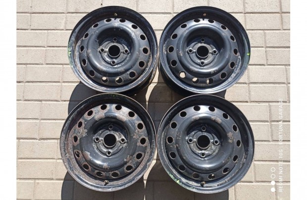 4x114.3 15" Chevrolet haszn�lt lemezfelni garnit�ra (693)