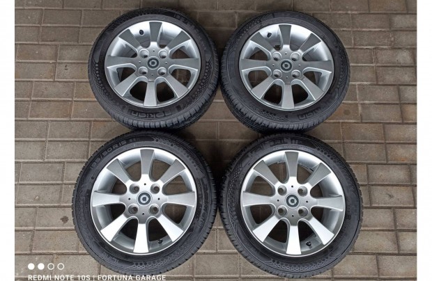 4x114,3 15" Smart haszn�lt alufelni garnit�ra/Csak a felni,gumi n�lk�l