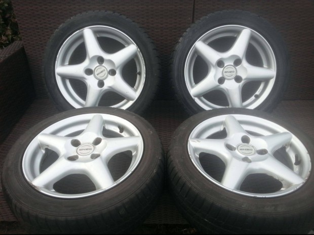 4x114,3 Enzo alufelni 195/50R15 téli gumival Nissan,Smart