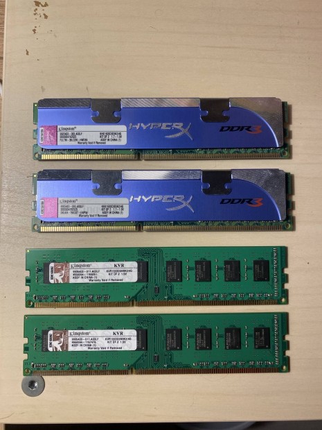 4x2 GB Kingston DDR3 ram eladom