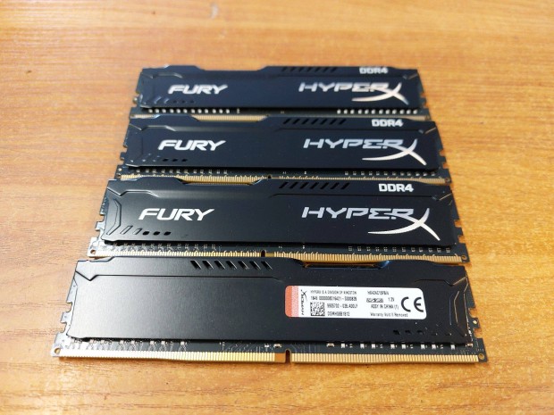 4x4 GB DDR4 gamer RAM set lerazs!!!Akci!