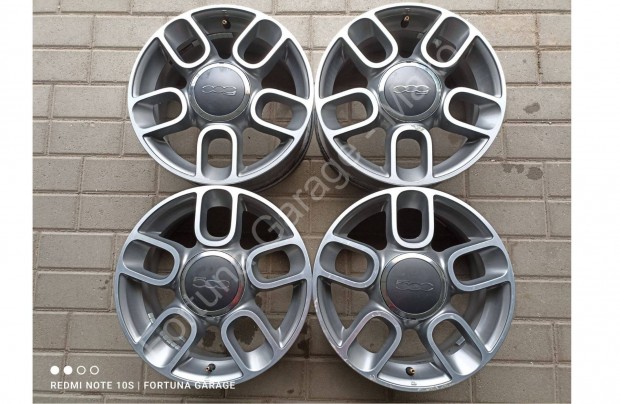 4x98 15" Fiat 500 használt alufelni garnitúra