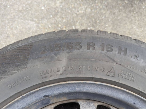 4x Continental Wintercontact TS850 215/65R16 tli gumi felnivel Mazda6