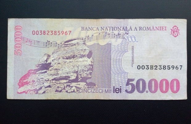 50000 lei 1996 Romnia, Brassi havasok Omu-cscs Szfinx