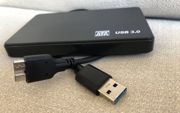 500GB Kls HDD - USB3.0 - 100%-os llapot