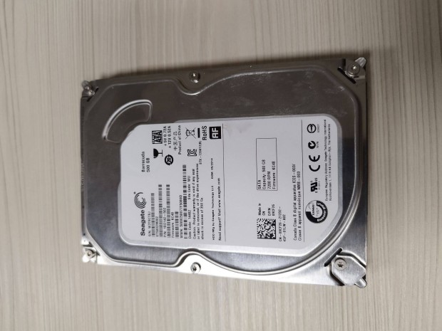 500GB Segate merevlemez 3.5" elad