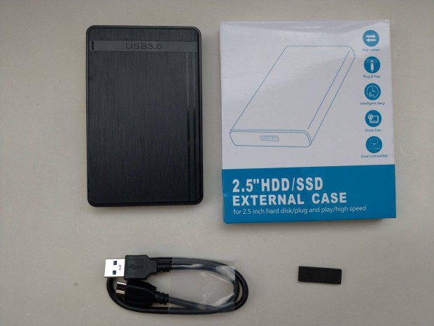 500GB USB 3.0 külső 2,5" kíváló állapotú hordozható merevlemez