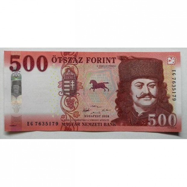 500 Forint bankjegy 2018 500Ft UNC