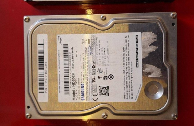 500 GB SATA HDD Samsung winchester vincseszter