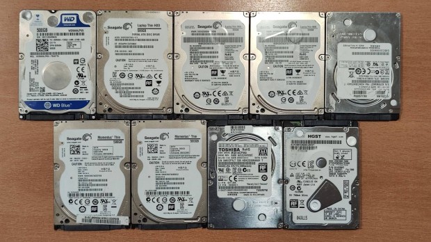 500 GB Sata3 2.5" HDD, Tbb db, Garancia + Top r!!!