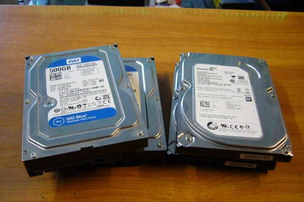 500 GB -os mrks 2.5"-os notebook HDD-k vegyesen a kszlet erejig!!