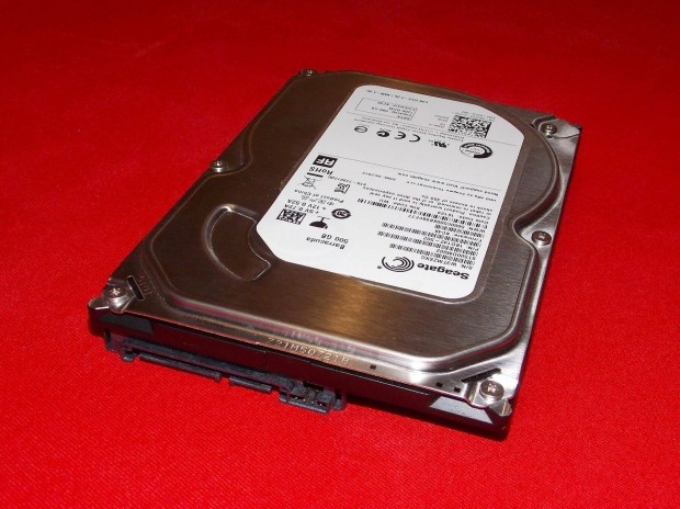 500 GB-os SATA3 HDD, merevlemez, winchester Seagate Barracuda ST-500DM