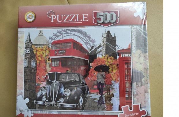 500 db-os Puzzle London Új! Bontatlan!