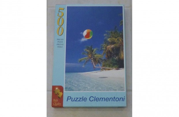 500 db-os tengerparti puzzle gyereknapra