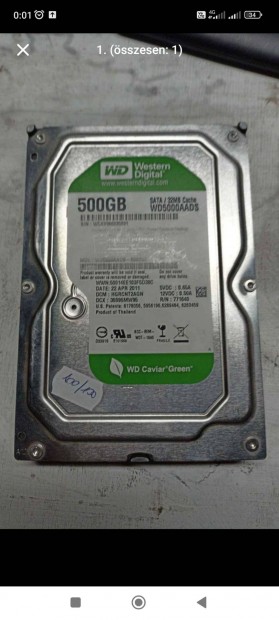 500 gb sata hdd