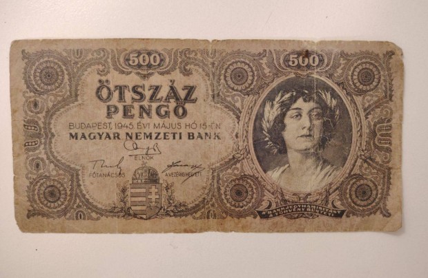 500 pengő 1945 Magyarország