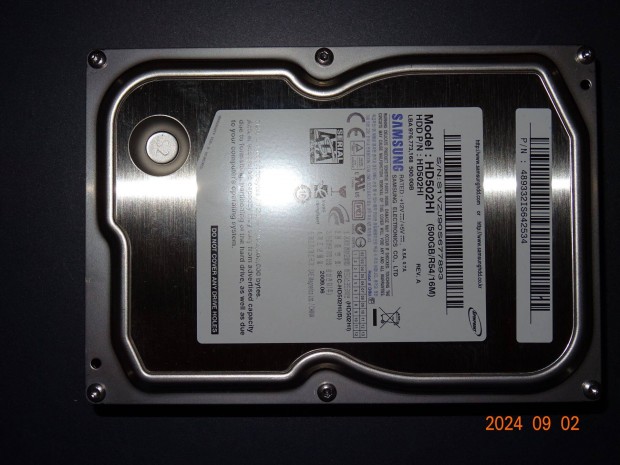 500gb 3,5" hdd