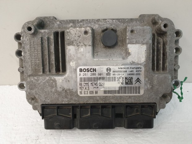 502869 Peugeot 206, 2005, Motorvezrl, Ecu, 9661383980, 0261208901