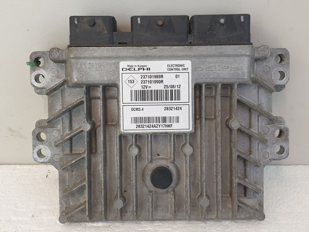 502905 Renault Clio 3, 2012, Motorvez�rl�, Ecu, 237101989R,