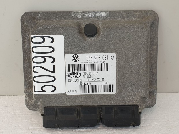 502909 VW Golf 5, 2006, Motorvezrl, Ecu, 6160130901, 036906034KA,