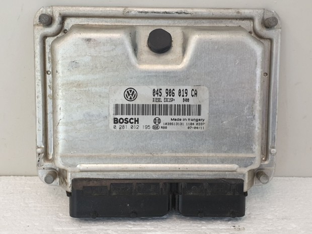 502910 VW Polo 2007, Motorvezrl, Ecu, 0281012195, 045906019CA,