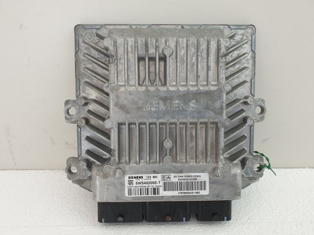 502936 Peugeot 407, 2007, Motorvezrl, Ecu, 5WS40205E-T,