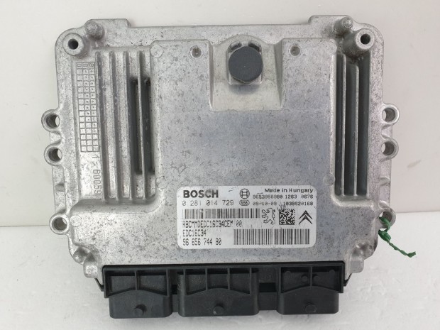 502993  Peugeot 308, 2009, Motorvezrl, Ecu, 0281014729,