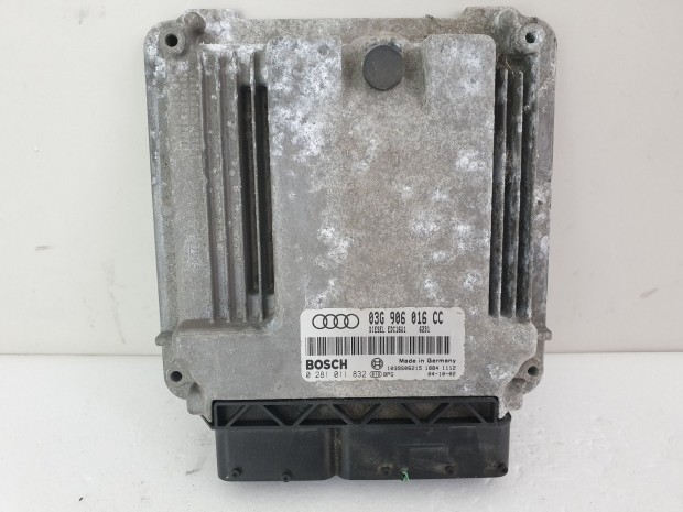 502995 Audi A3, 2004, Motorvezrl, Ecu, 0281011832, 03G906016CC,