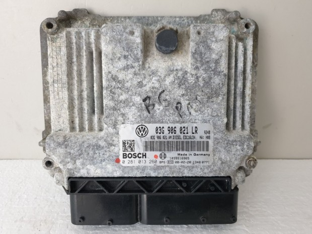 503842 VW Passat B6, Motorvezrl, Ecu, 0281013260, 03G906021LR,