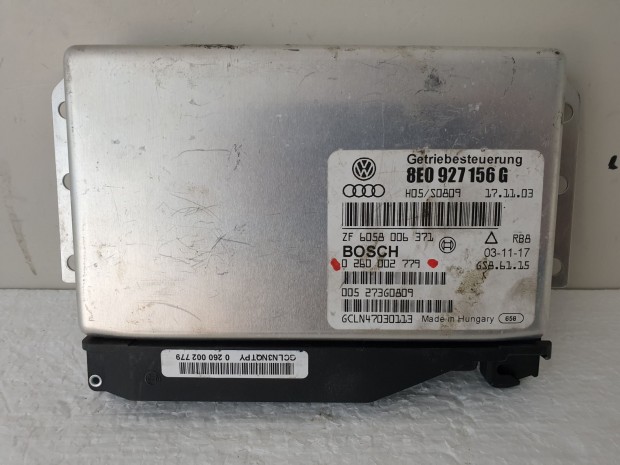 503845 Audi A4 B6, 2003, Automataváltó Vezérlő Elektronika,