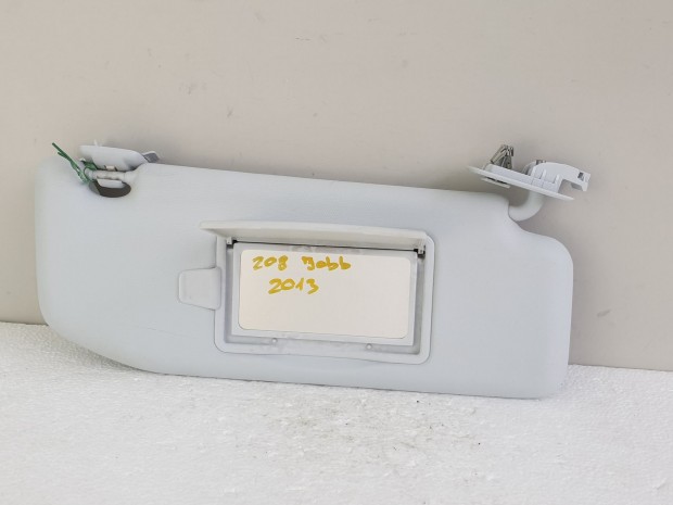 504168 Peugeot 208, 2013, Jobb Napellenz. Tkrrel Szerelt.