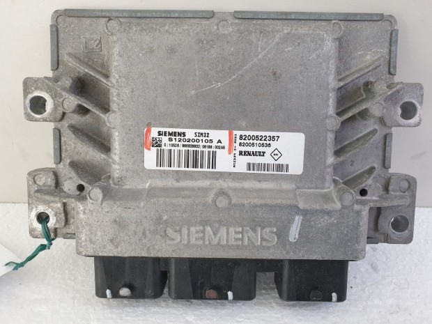 504339, Renault Clio 3, Motorvezrl, Ecu, 8200522357, S120200105A,