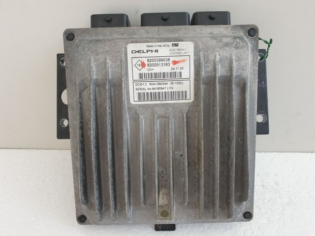 504377 Renault Megane 2, Motorvezrl, Ecu, 8200399038, 8200513163,